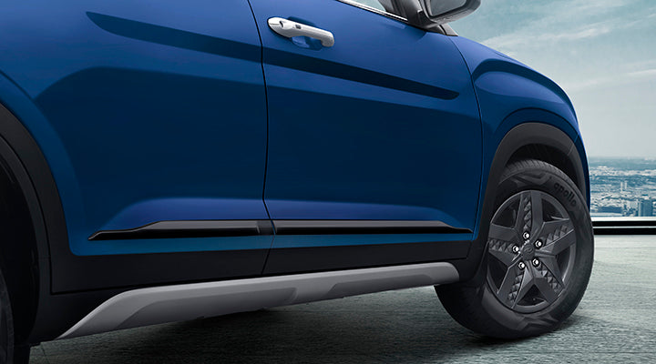 Creta 2020 - Door Side Moulding Trim - Black