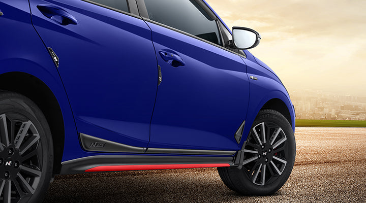 Door Side Moulding Black - i20