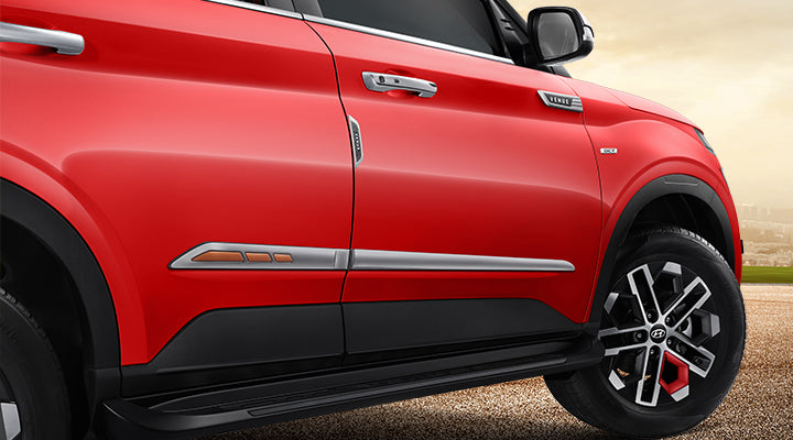 Door Side Moulding - Dark Chrome - Hyundai Venue