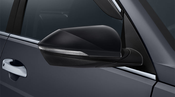 Orvm Cover Garnish - Black - Hyundai All New Verna