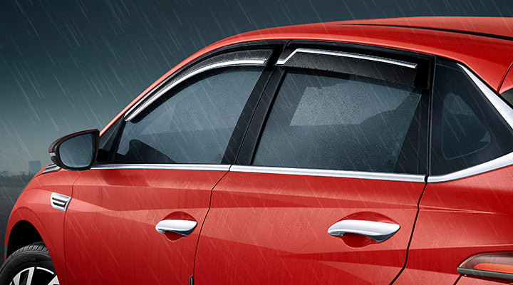 Door Visor Chrome Insert - New Hyundai I20