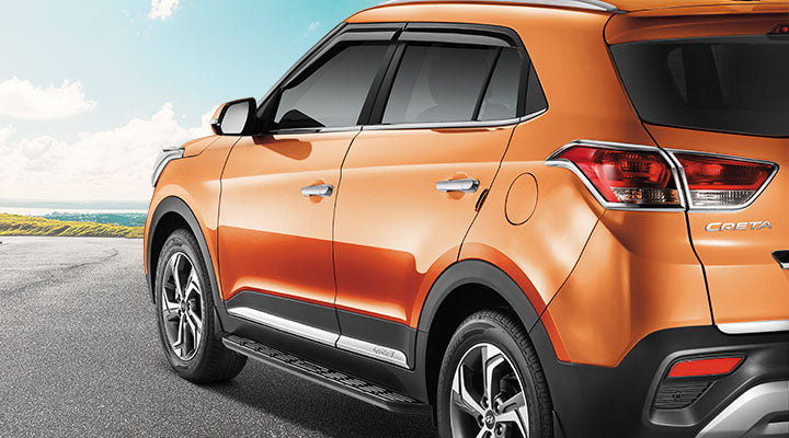 Creta 2018 - Door Side Moulding Trim - Chrome