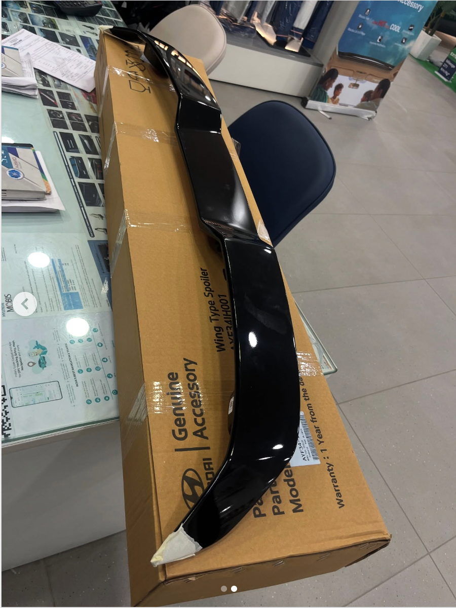 Boot Lid Spoiler for New Hyundai Verna 2023