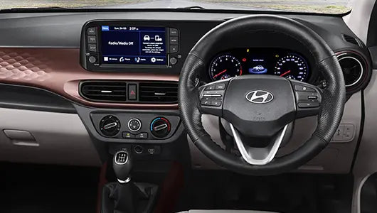 steering wheel cover Aura