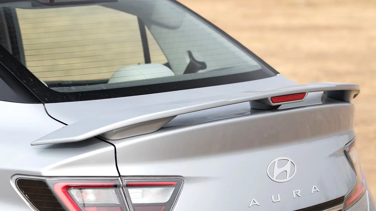 Wing Type Spoiler - Hyundai New Aura (Grey)