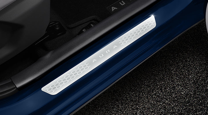 Door Scuff Plates - Hyundai New Aura