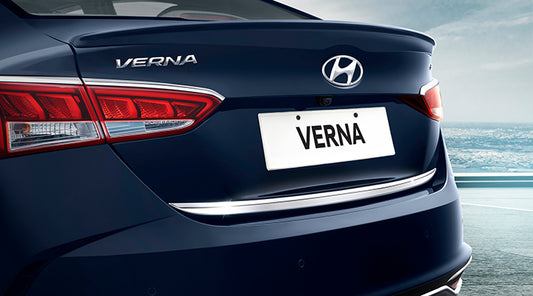 Rear Boot Garnish - Hyundai Verna 2019
