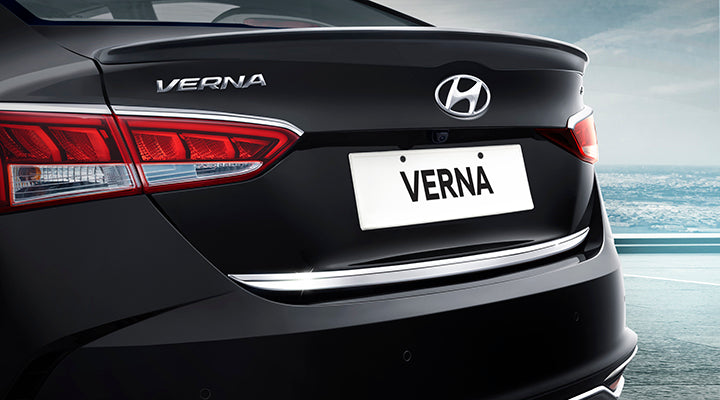 Rear Boot Garnish - Hyundai Verna 2019