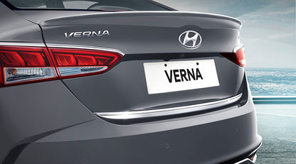 Rear Boot Garnish - Hyundai Verna 2019