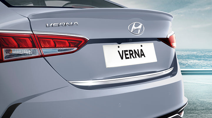 Rear Boot Garnish - Hyundai Verna 2019