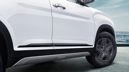 Creta 2020 - Door Side Moulding Trim  - Black