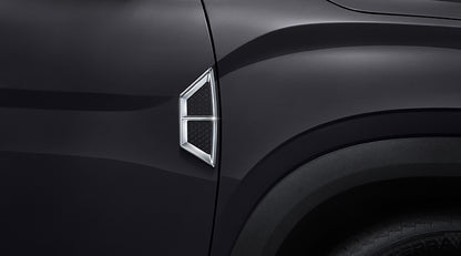 side fender fins alcazar