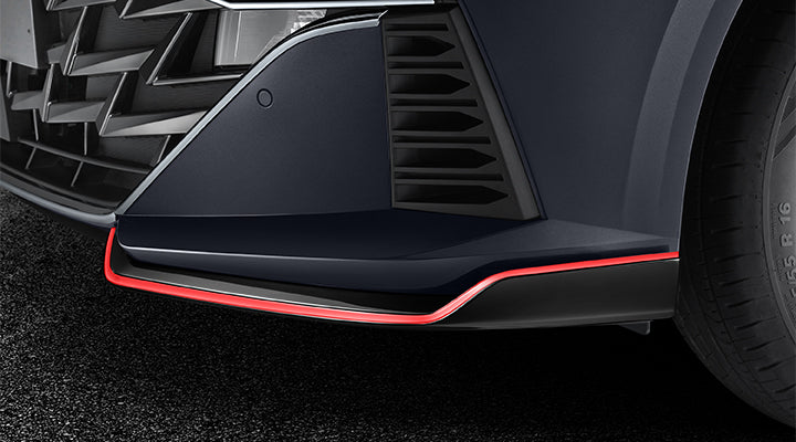 Front Aero Fin - Hyundai Verna