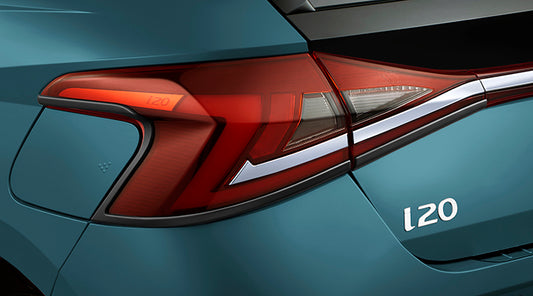 Tail Lamp Garnish Black - i20