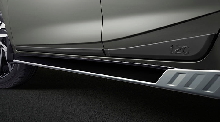 DOOR SIDE MOLDING – BLACK - New i20