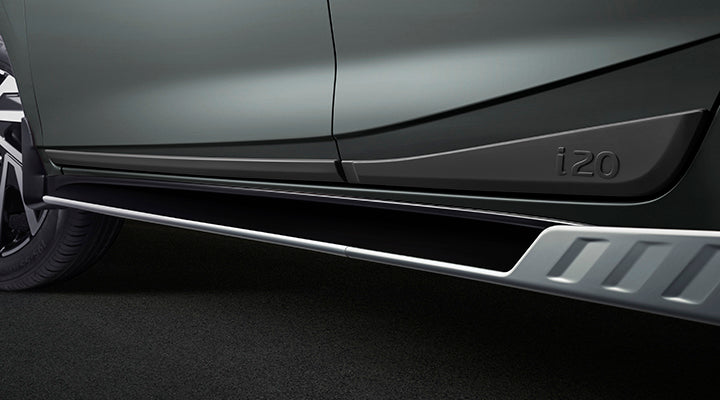 DOOR SIDE MOLDING – BLACK - New i20