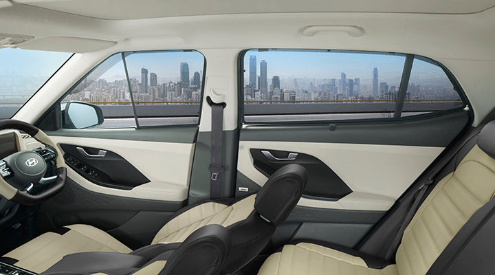 Sunshades Row A and B - Hyundai New Creta