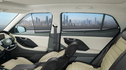 Sunshades Row A and B - Hyundai New Creta