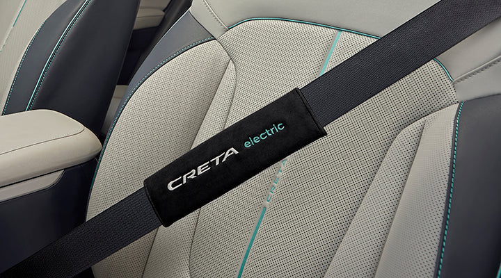 SEAT BELT COVER CRETA EV (2 Pieces)